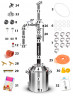 Самогонный аппарат Шнапсер ХО4М 37л (Schnapser XO4M)(Стандарт)